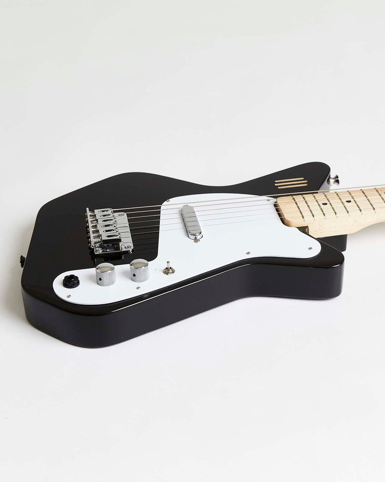 Little loog guitars play loog pro VI electric with built-in amp in black