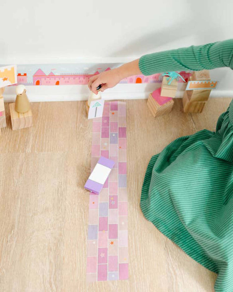 magic playbook castle scene tape party Little