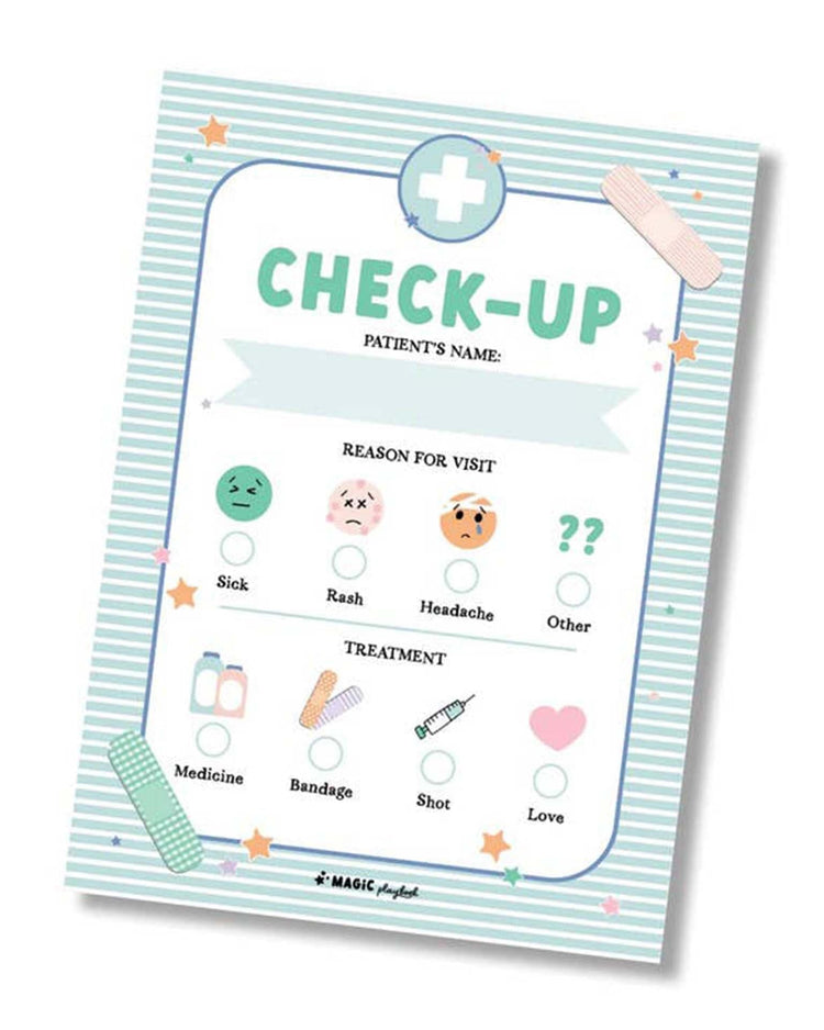 Little magic playbook Paper + Party check-up notepad