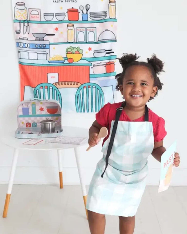 Little magic playbook Paper + Party pasta shop pretend play kit