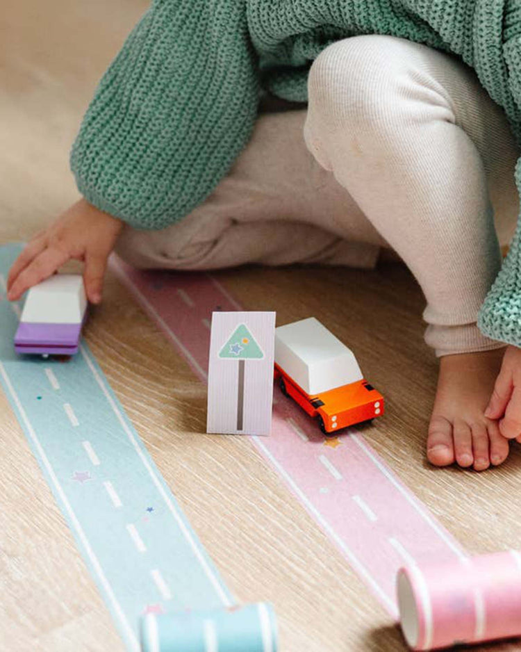 magic playbook pastel play road tape party Little