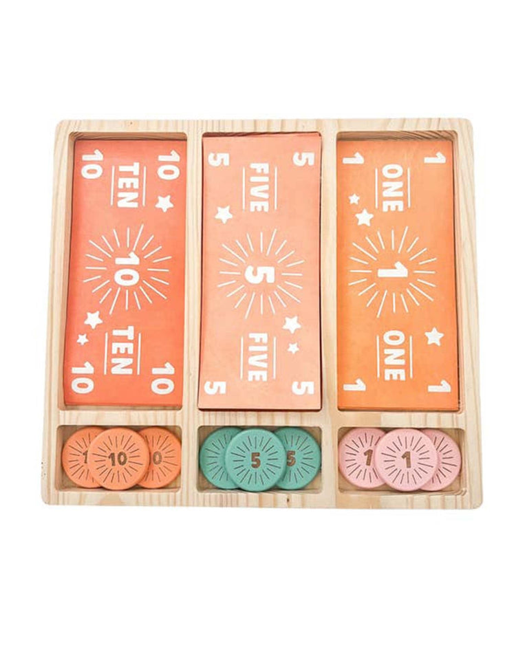 magic playbook pretend play money set party Little