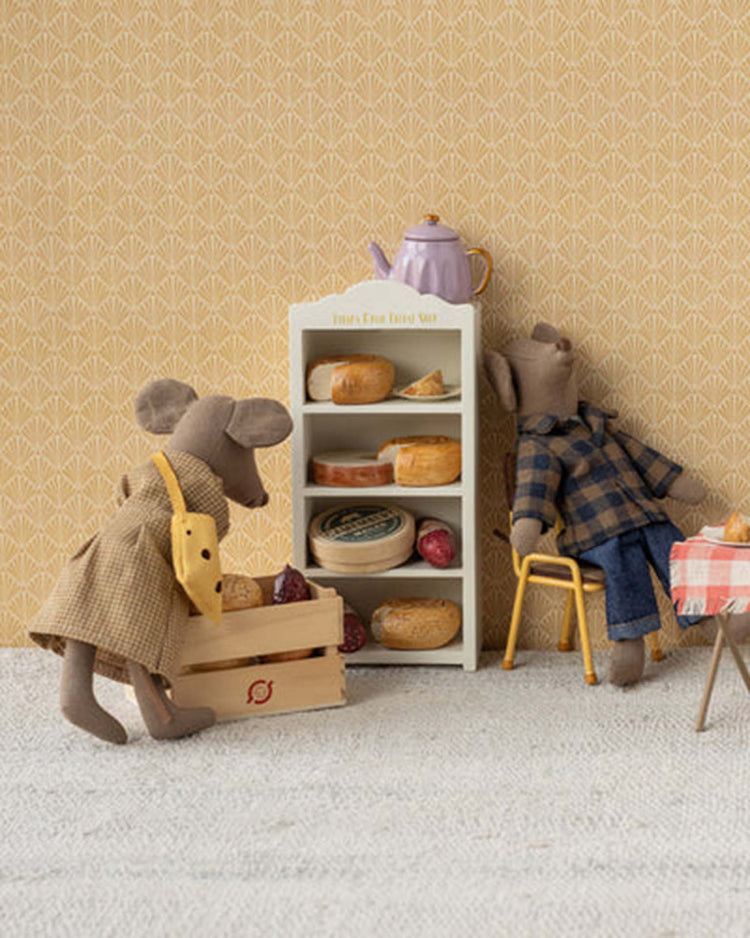 maileg dress and bag, mum mouse play Little