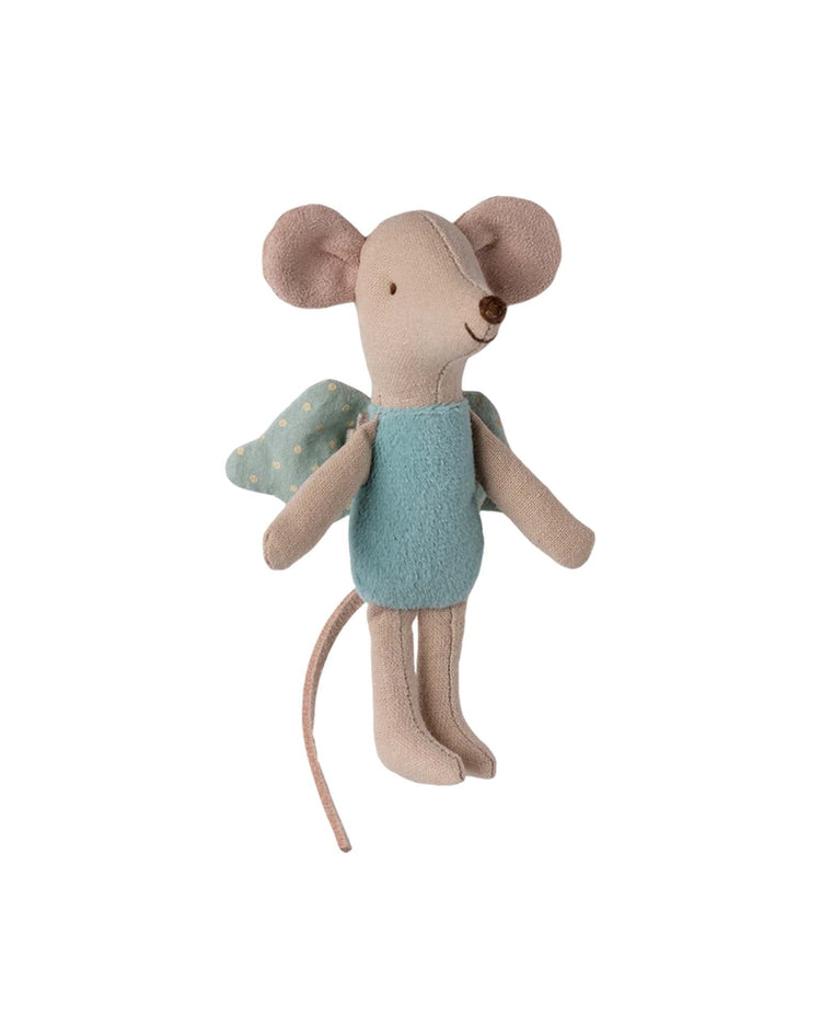 Little maileg play fairy mouse, little - mint