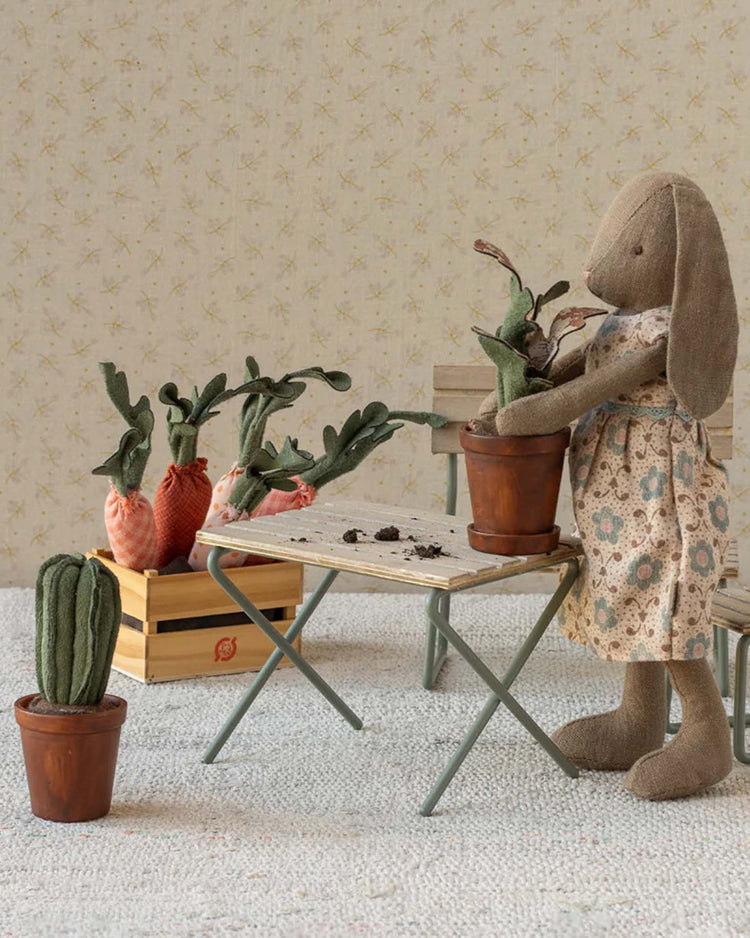 maileg flower pot with cactus, miniature play Little