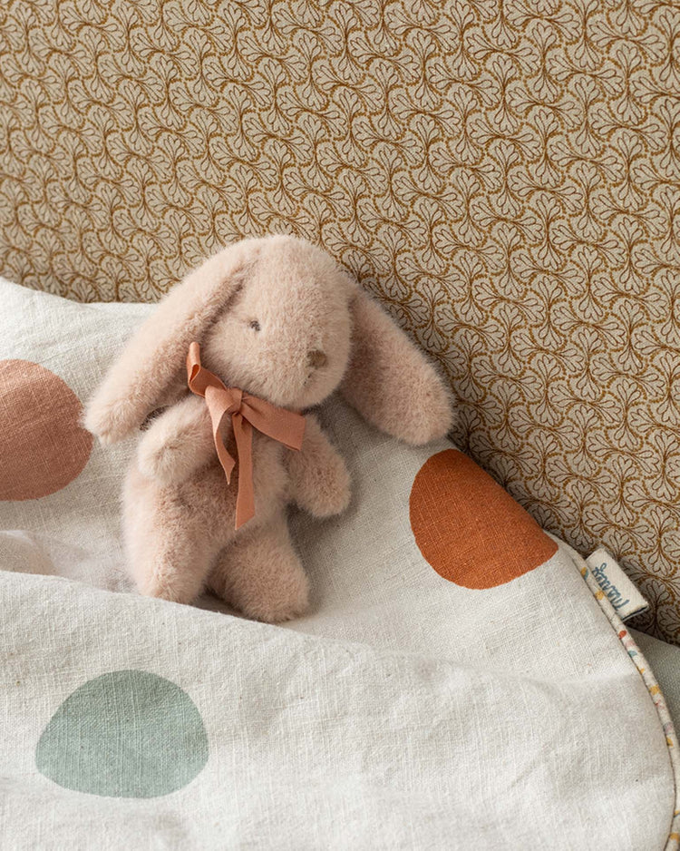 Little maileg play mini bunny plush in powder