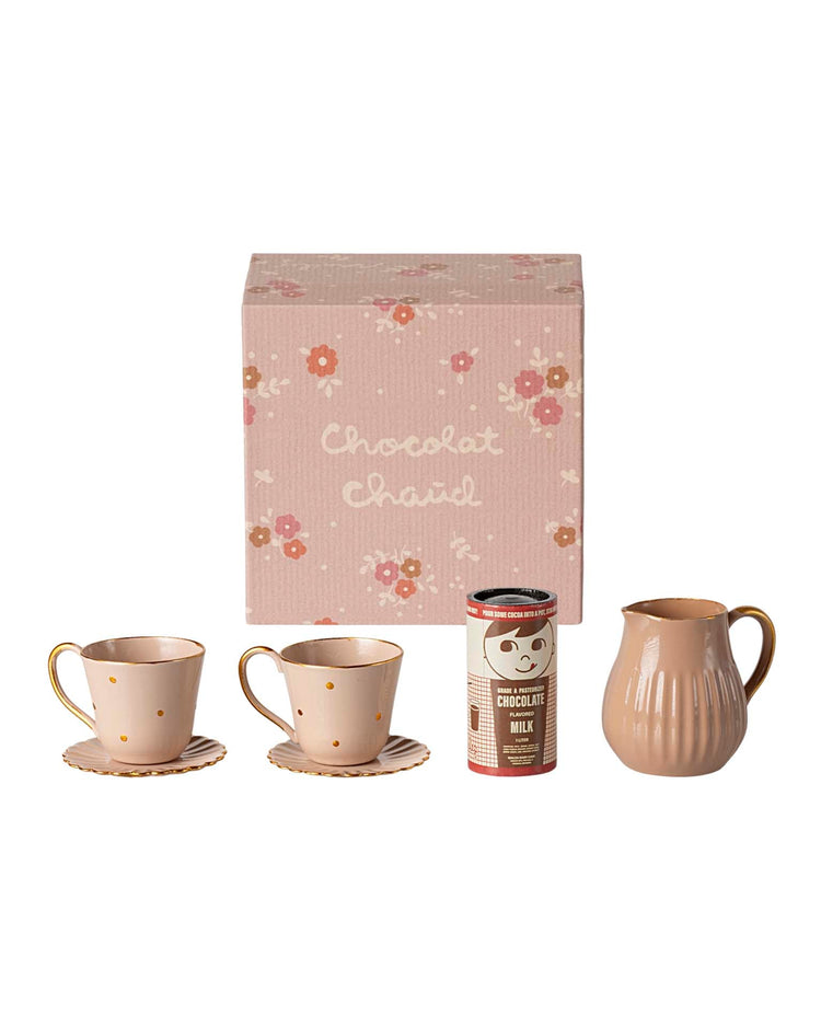 maileg mini hot chocolate set play Little