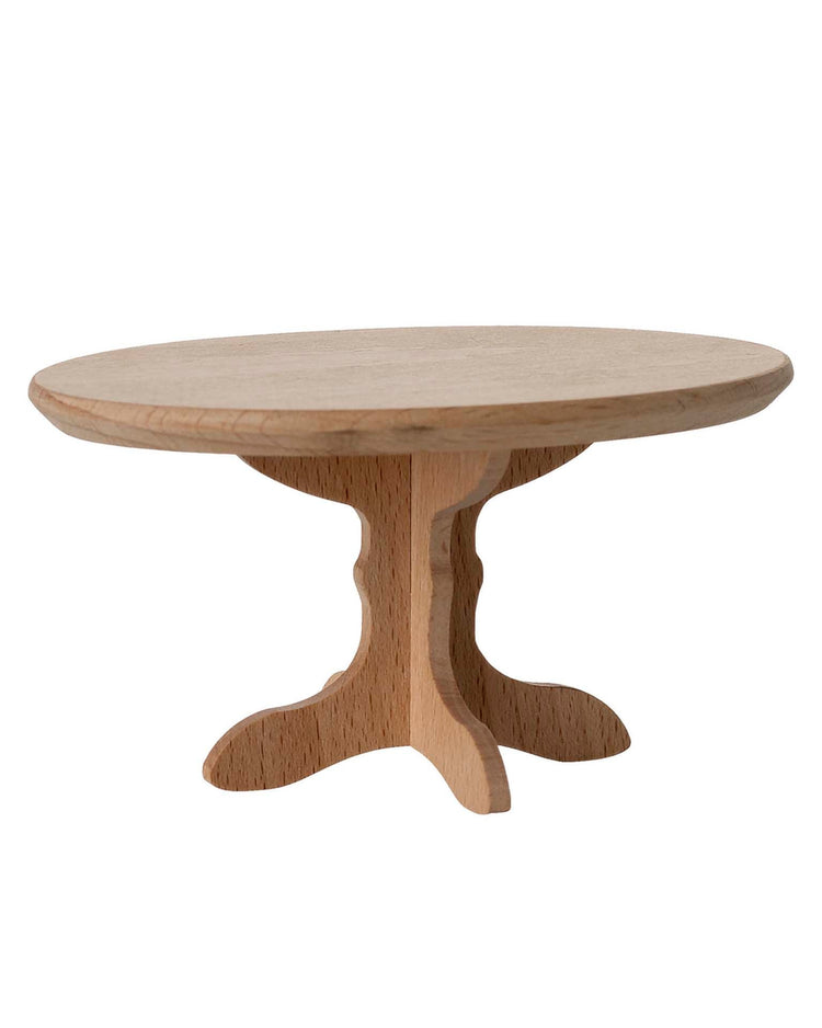 Little maileg play oval dining table, mouse - nature