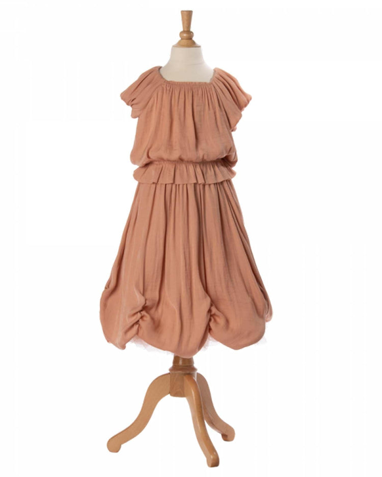 Little maileg kids princess skirt in melon 6-8 years