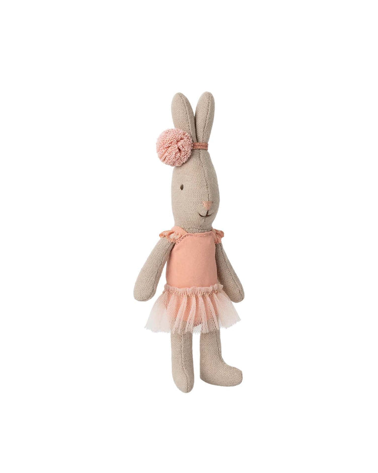 Little maileg play rabbit, micro - ballet suit and skirt in rose