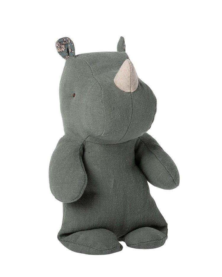 Little maileg play small rhino in pine