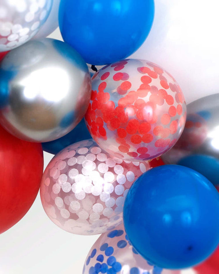 Little meri meri paper + party 4th of July balloon garland kit