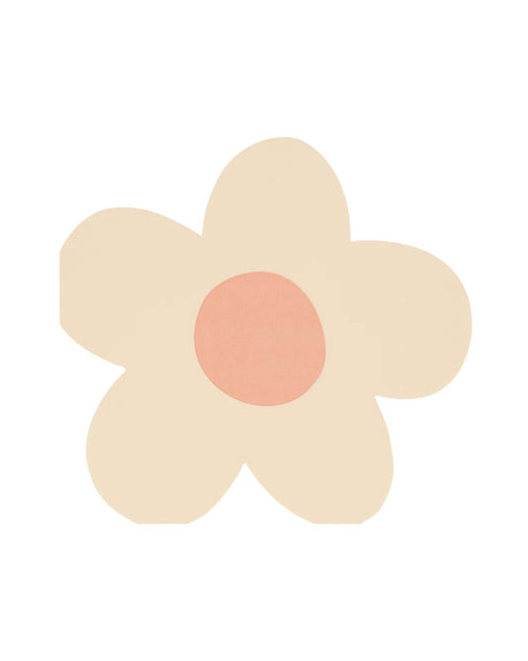 Little meri meri paper + party daisy shaped napkins