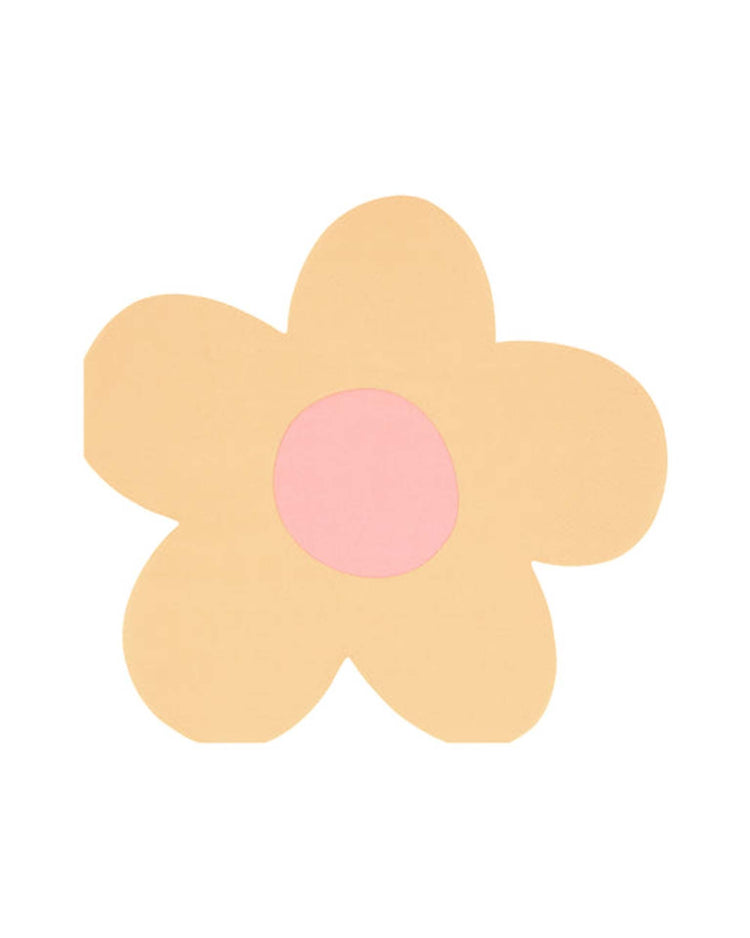 Little meri meri paper + party daisy shaped napkins