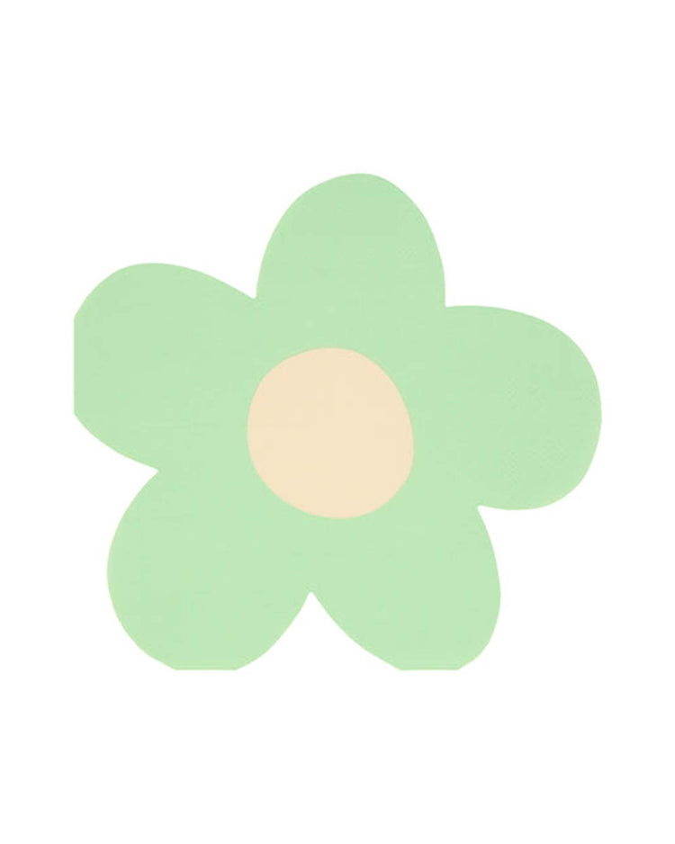 Little meri meri paper + party daisy shaped napkins
