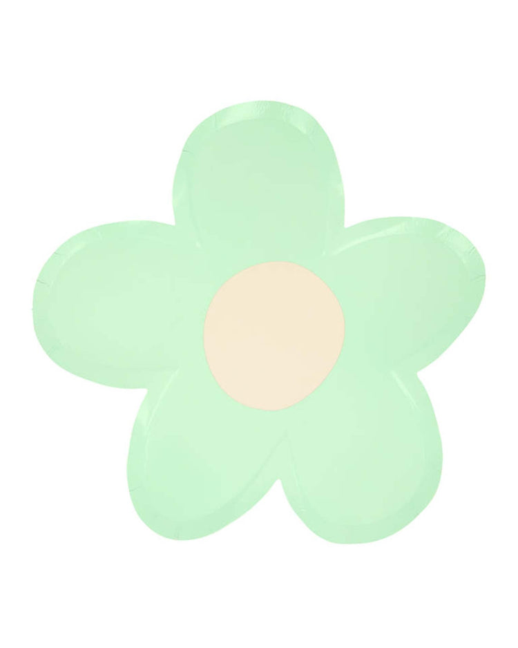 meri meri daisy shaped plates party Little