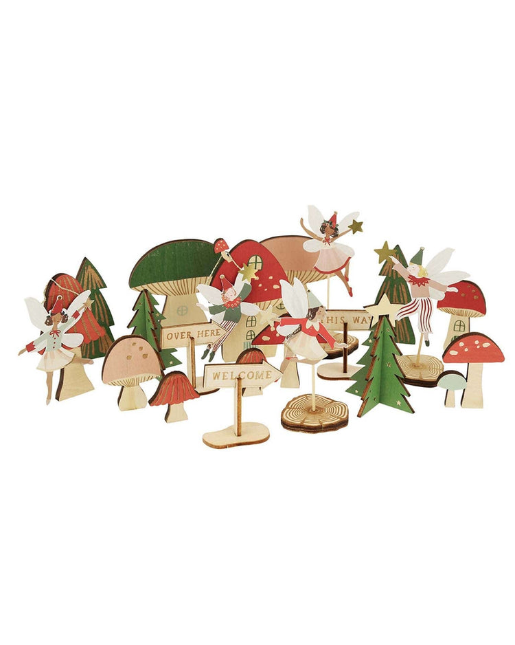 Little meri meri play fairy mushroom advent calendar