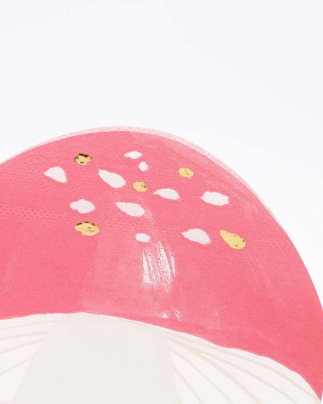 meri meri fairy mushroom napkins party Little