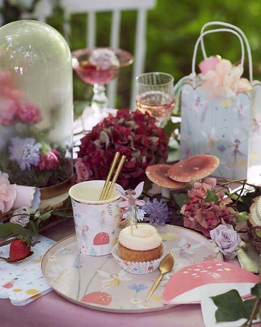 meri meri fairy mushroom napkins party Little