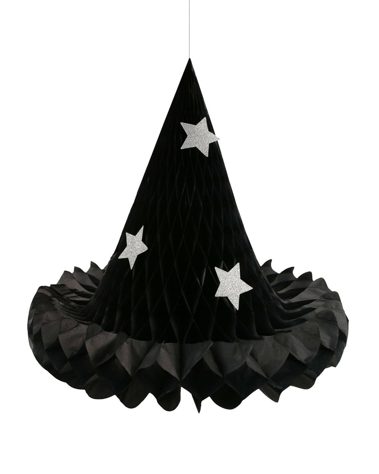 meri meri hanging honeycomb witch hat decorations party Little