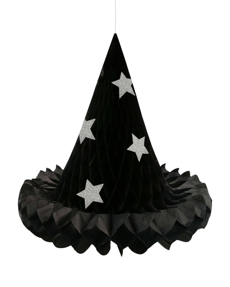 meri meri hanging honeycomb witch hat decorations party Little