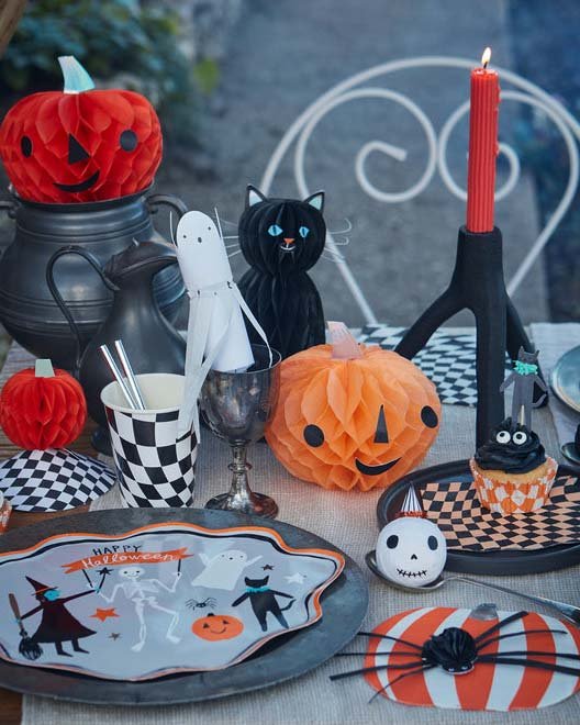 meri meri happy halloween cupcake kit party Little