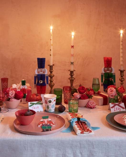 meri meri honeycomb nutcracker decorations party Little