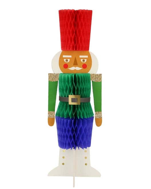 meri meri honeycomb nutcracker decorations party Little