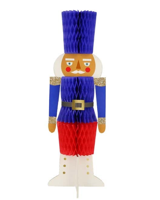 meri meri honeycomb nutcracker decorations party Little