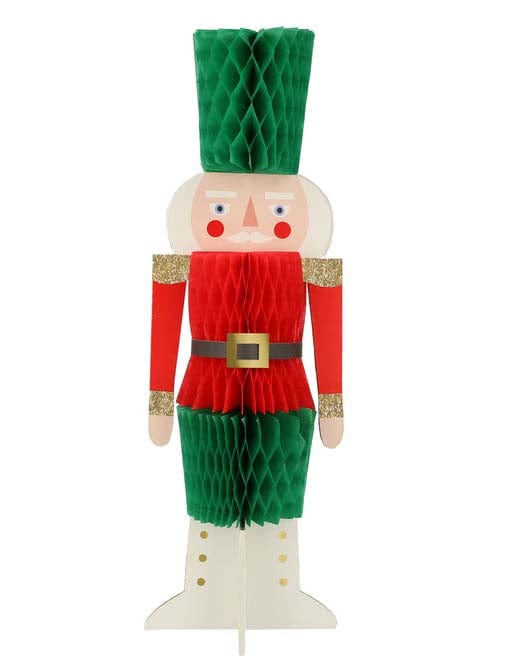meri meri honeycomb nutcracker decorations party Little