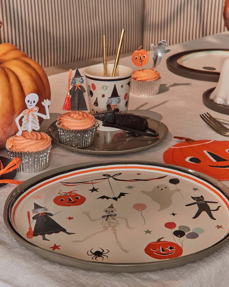 meri meri it's halloween cupcake kit party Little