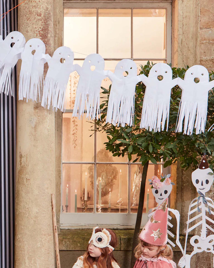 meri meri large tissue paper ghost garland party Little