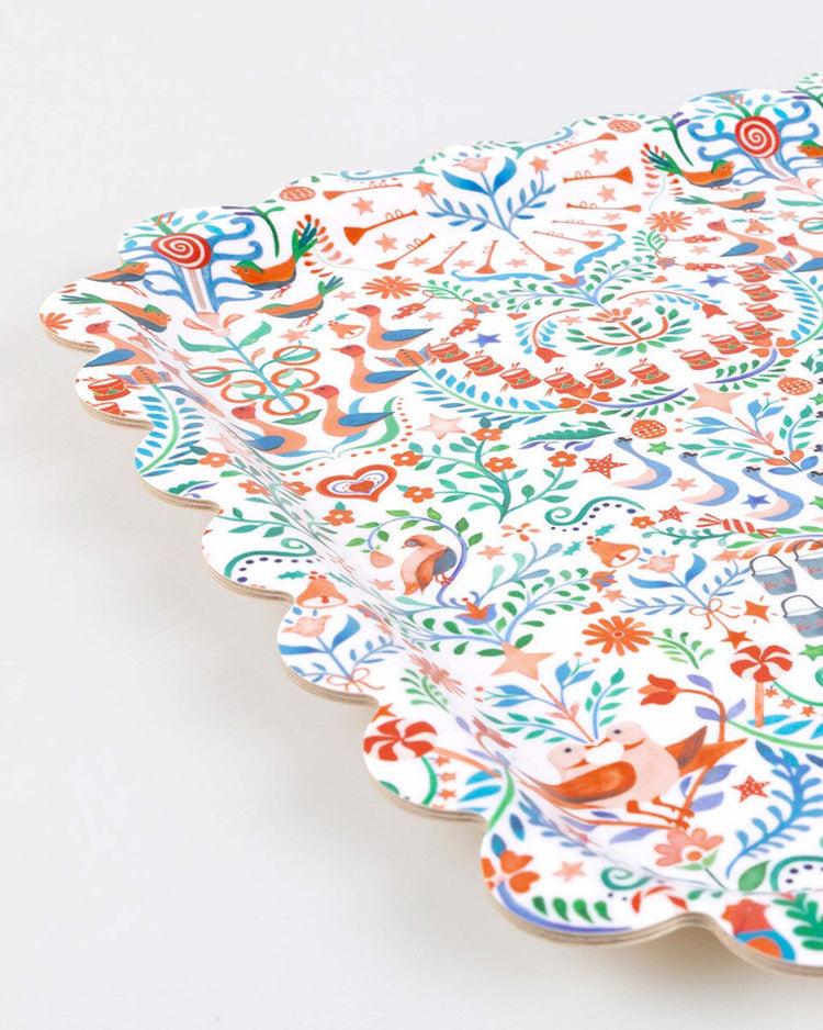 meri meri meri meri x liberty 12 days of christmas small tray party Little