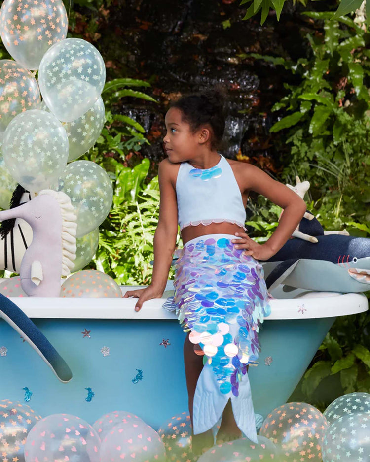 meri meri mermaid wrap costume play Little