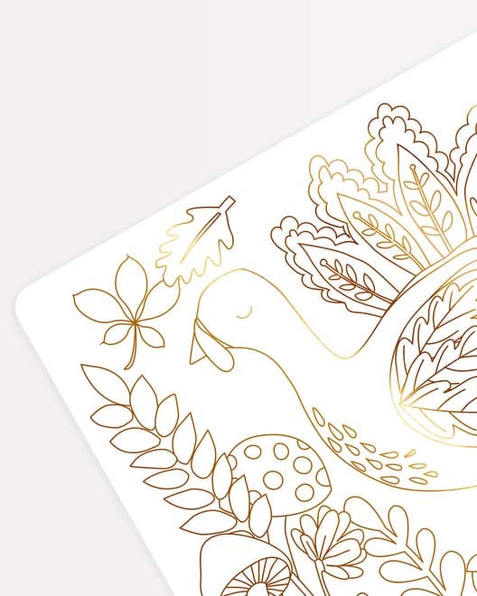 Little meri meri play thanksgiving coloring placemats