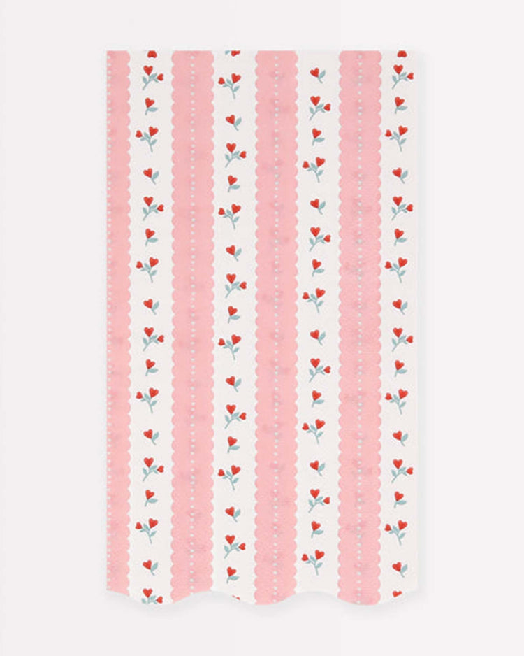 Little meri meri party vintage rose guest towels
