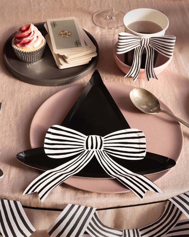 meri meri witch hat plates party Little