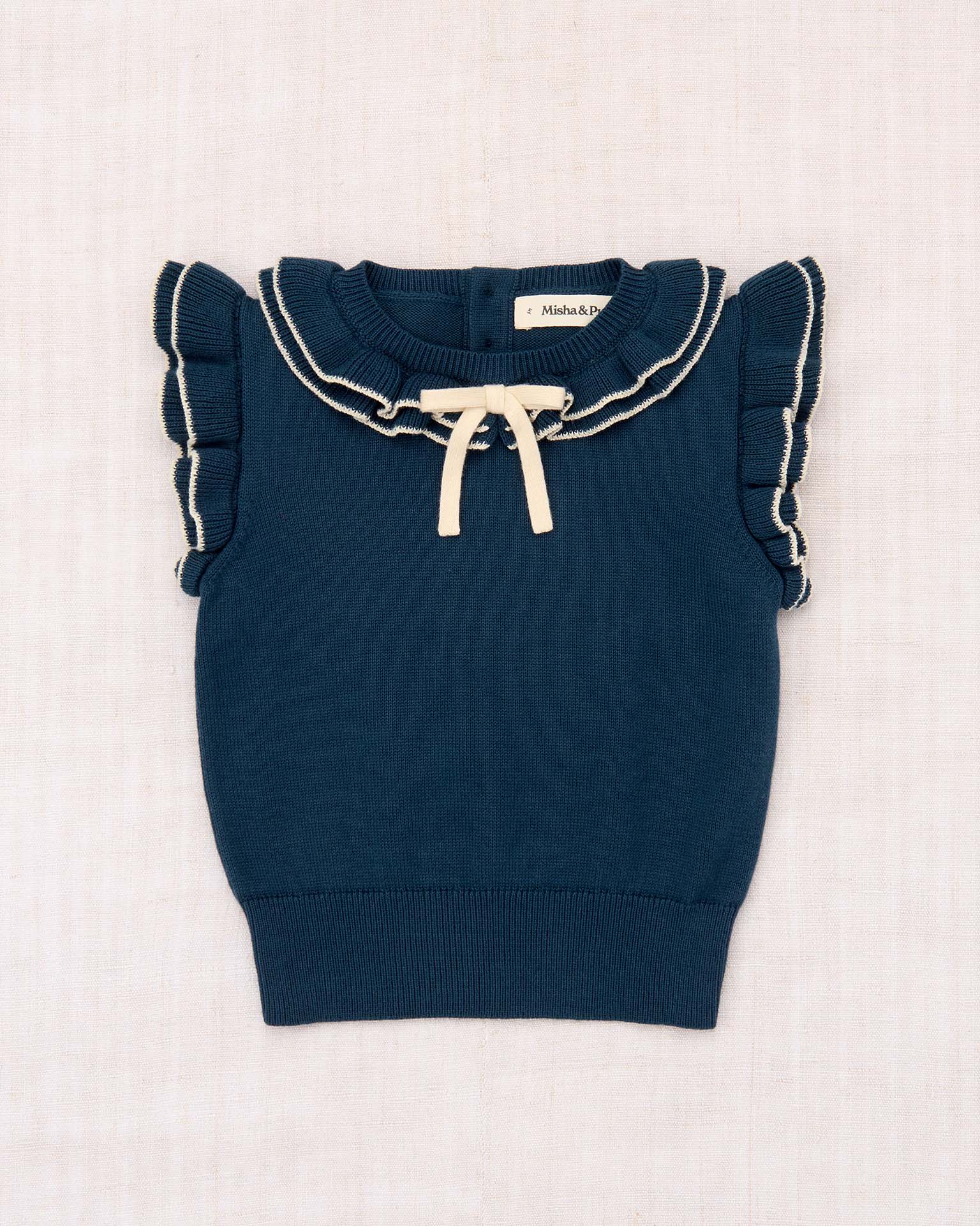 misha + puff cotswolds ondine top in celestial at Little