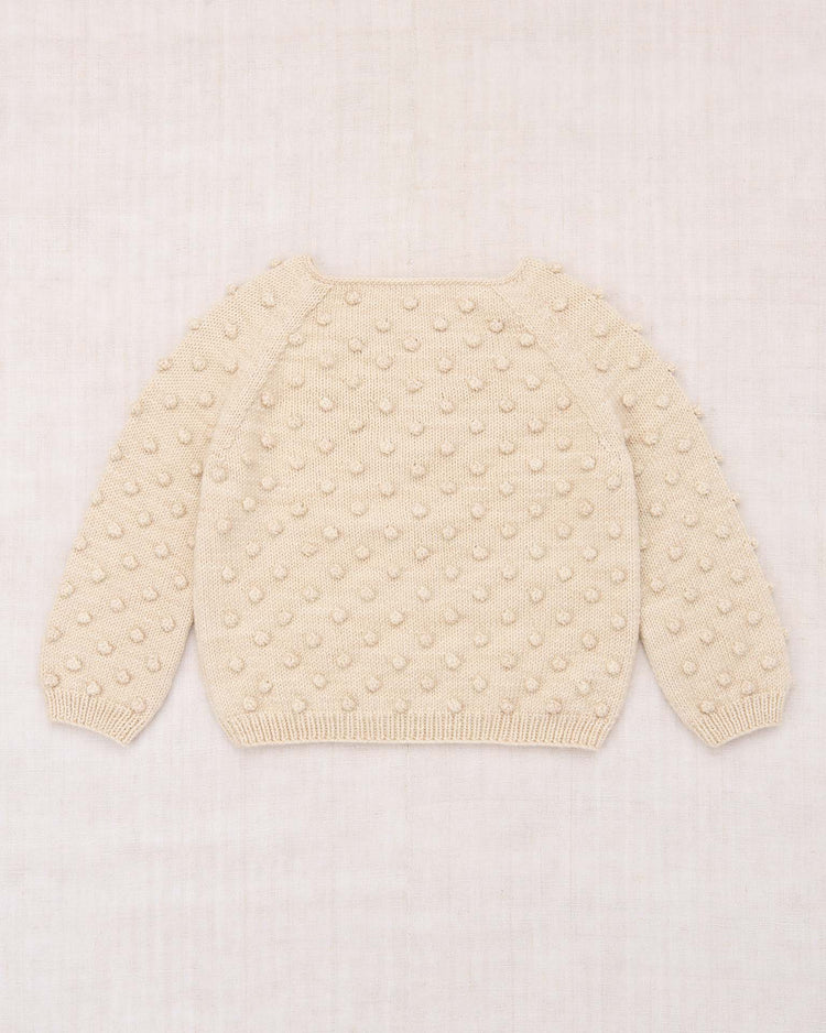 misha + puff original popcorn sweater in string kids Little