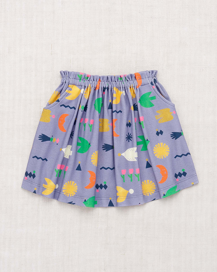 misha + puff sadie skirt in pewter daleyden fête kids Little