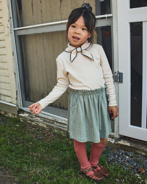 misha + puff scout top in string kids at Little