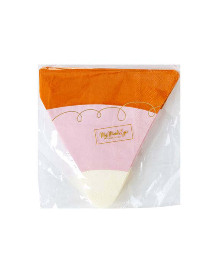 Little my mind's eye party ghoul gang candy corn cocktail napkins
