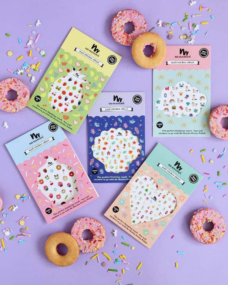 Little no nasties play fruity nail stickers