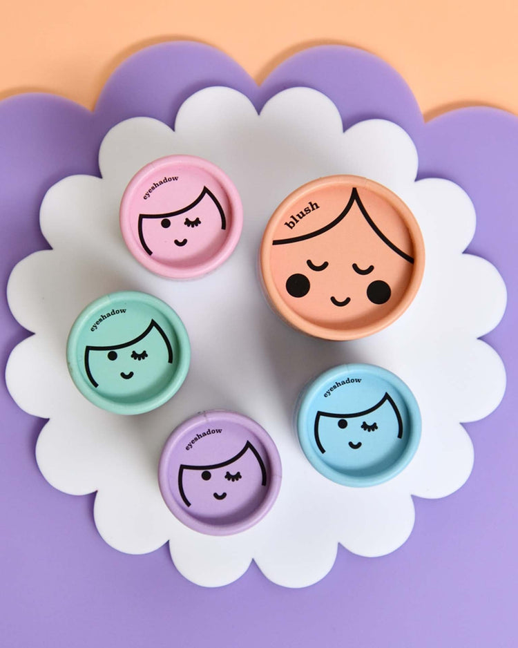 Little no nasties play natural pressed blush in peach