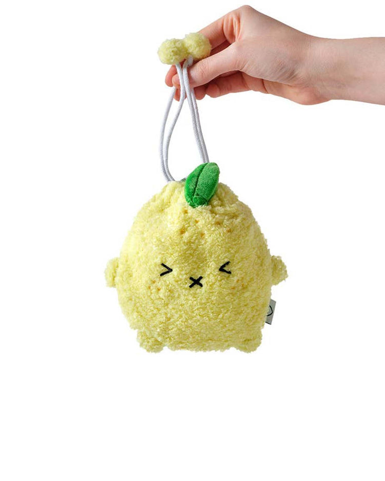 Little noodoll play drawstring pouch ricelemon lemon