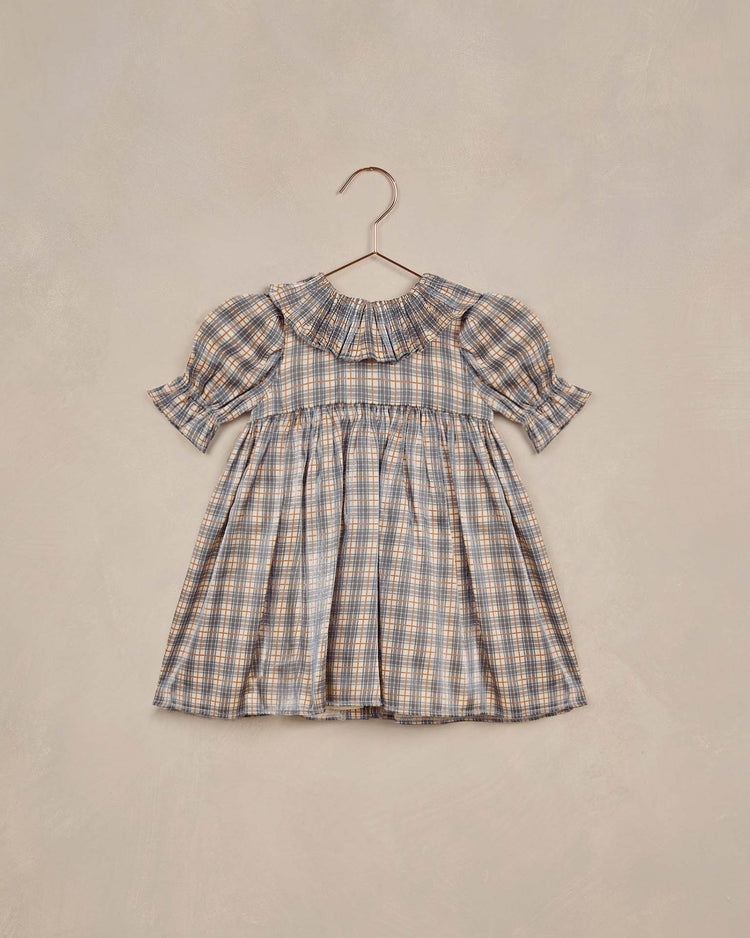 Little noralee kids amelia dress in holiday plaid