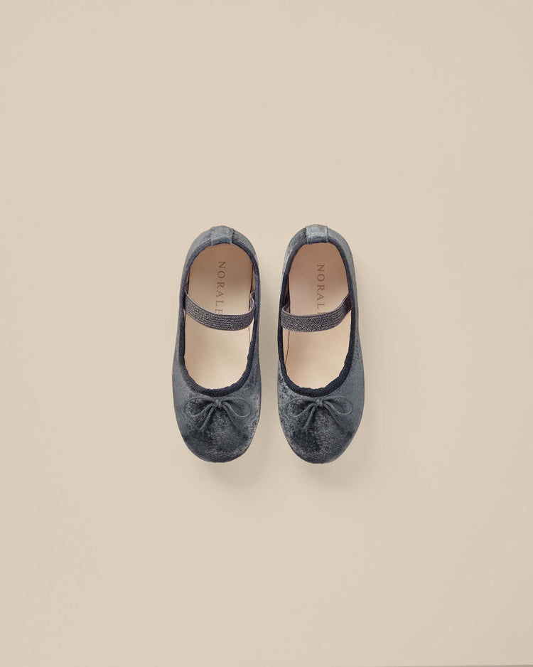 Little noralee kids ballet flats in midnight