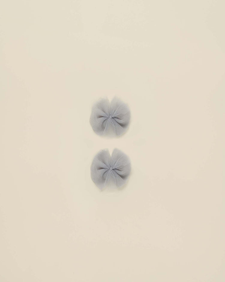Little noralee accessories flutter tulle clip in frost