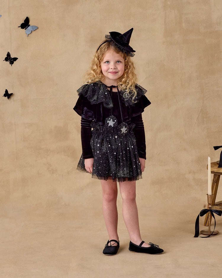 Little noralee kids lottie tutu set in night sky