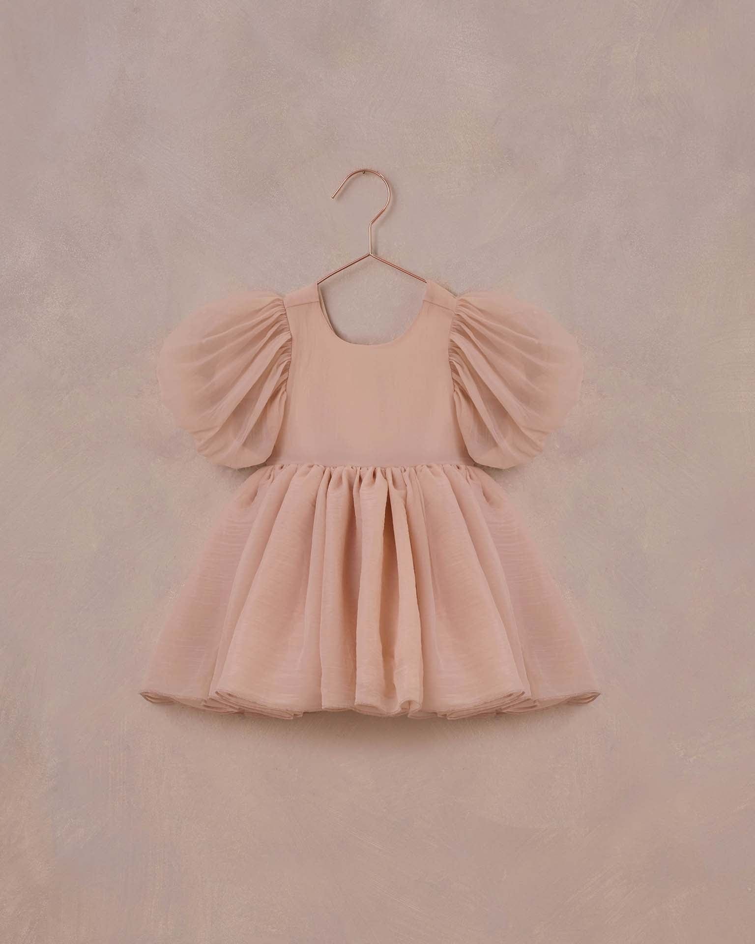 ノラリー　Noralee SOFIA DRESS BLUSH noralee sofia dress in blush at Little